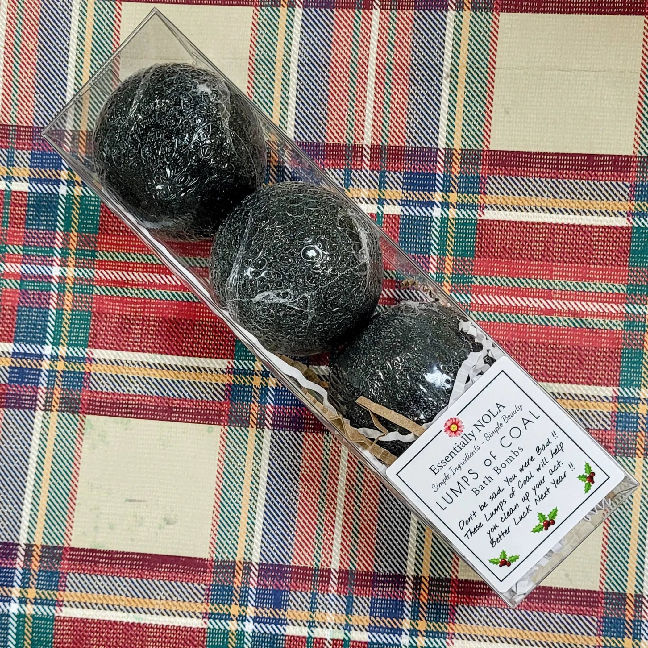 Lumps of Coal Bath Bombs - Gift Set